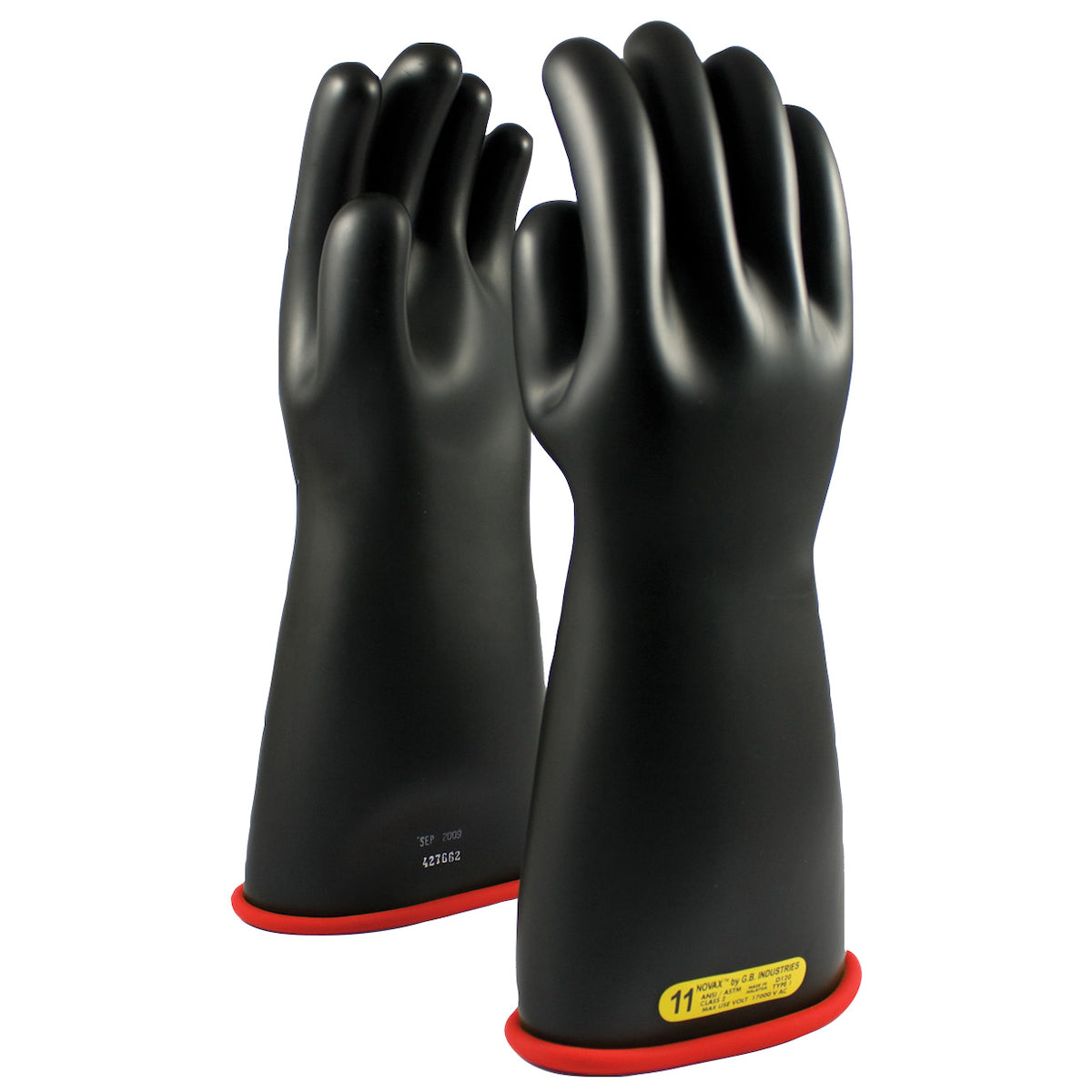 0156-2-16 Class 2 Rubber Insulating Glove with Straight Cuff - 16"
