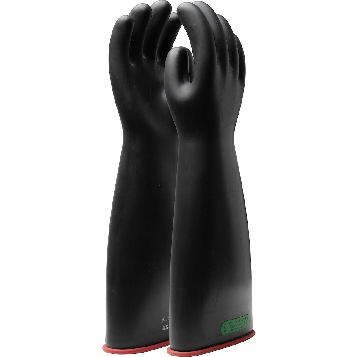 0156-3-18 Class 3 Rubber Insulating Glove with Straight Cuff - 18"