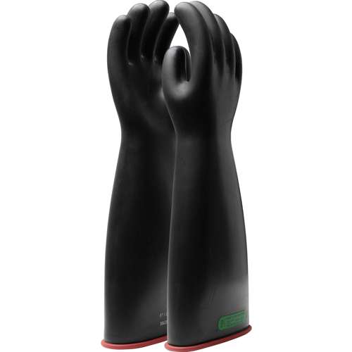 0156-3-18 Class 3 Rubber Insulating Glove with Straight Cuff - 18"