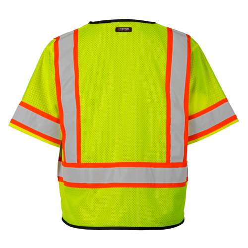 Kishigo 1565 Single Pocket Contrasting Mesh Vest - Economy - Safety Vest