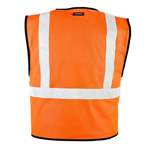 Kishigo 1572 Hook & Loop Mesh Vest - Economy - Safety Vest