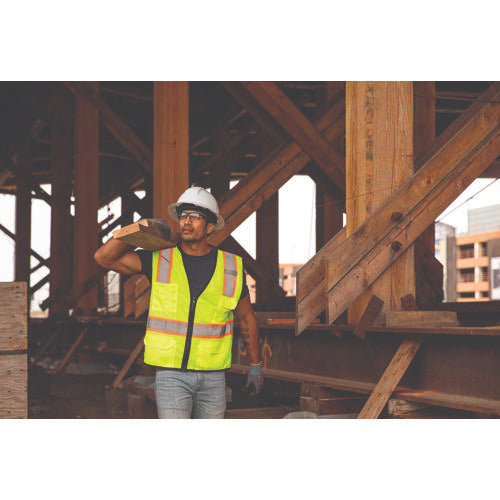 1580 6 Pocket Contrast Vest - Economy