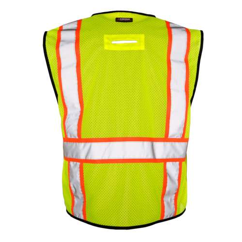Kishigo 1580 6 Pocket Contrast Vest - Economy - Safety Vest