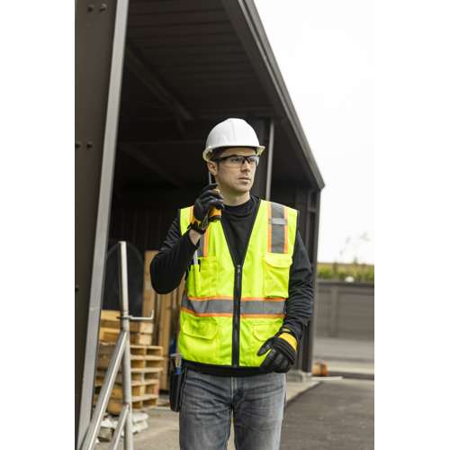 1580 6 Pocket Contrast Vest - Economy