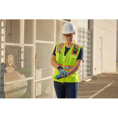 1586 Women's All Mesh Contrast Vest