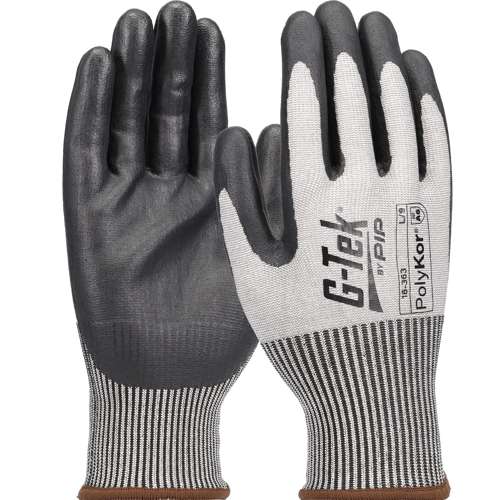 16-363 Seamless Knit PolyKor® Blended Glove with Foam Nitrile Coated Grip on Palm & Fingers - Touchscreen