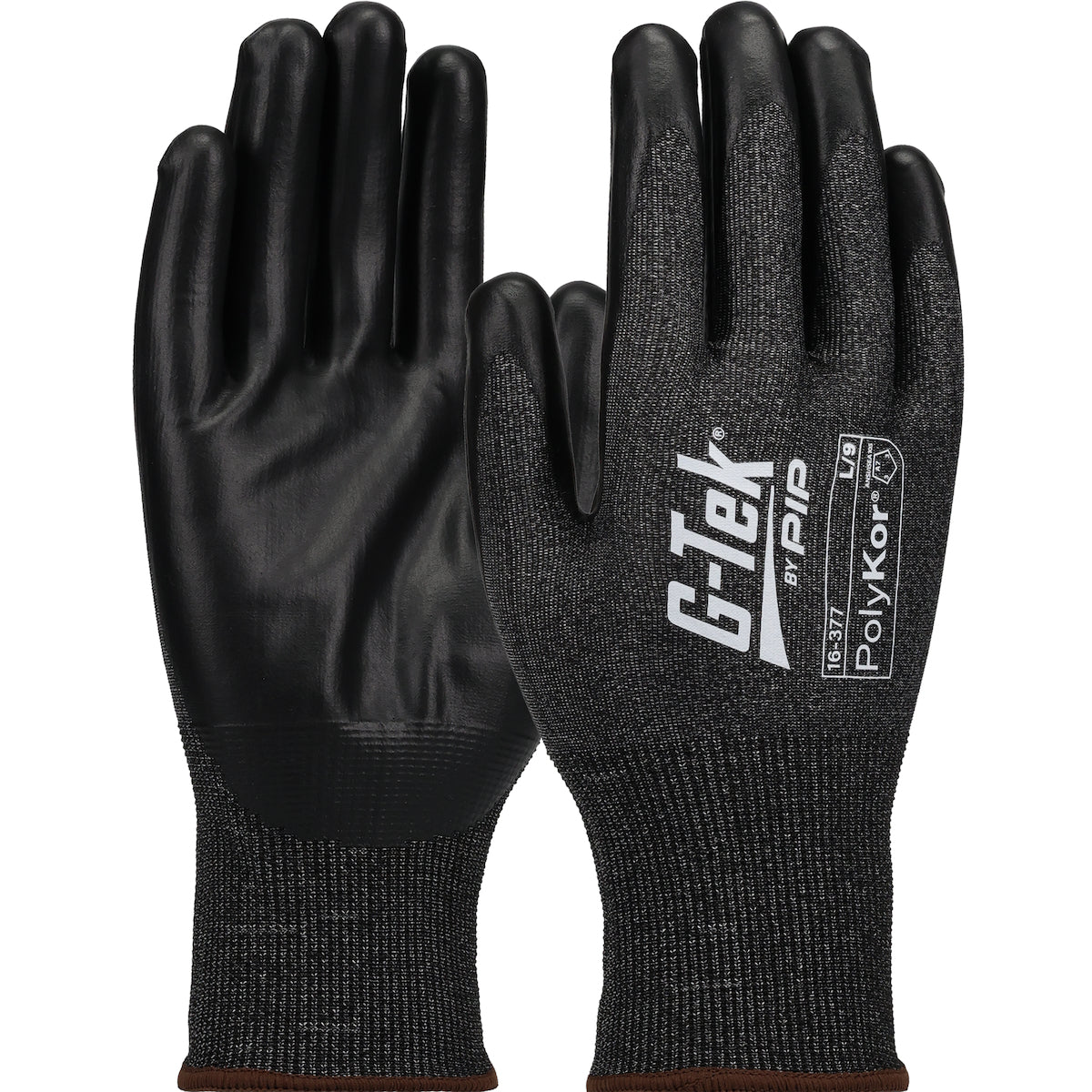 16-377 Seamless Knit PolyKor® X7™ Blended Glove with NeoFoam® Coated Grip on Palm & Fingers - Touchscreen