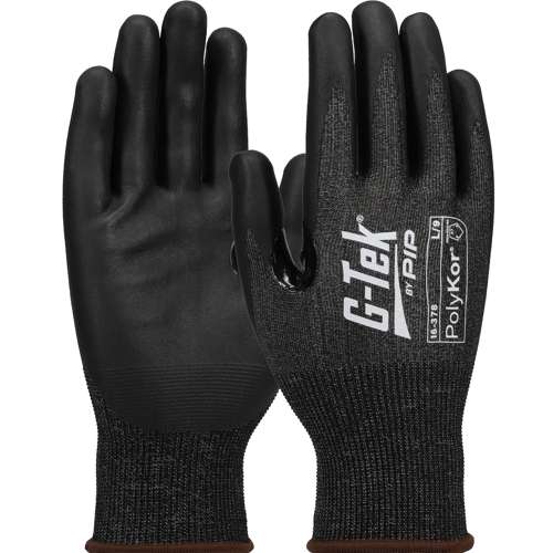 16-378 Seamless Knit PolyKor® X7™ Blended Glove with Foam Nitrile Coated Grip on Palm & Fingers - Touchscreen