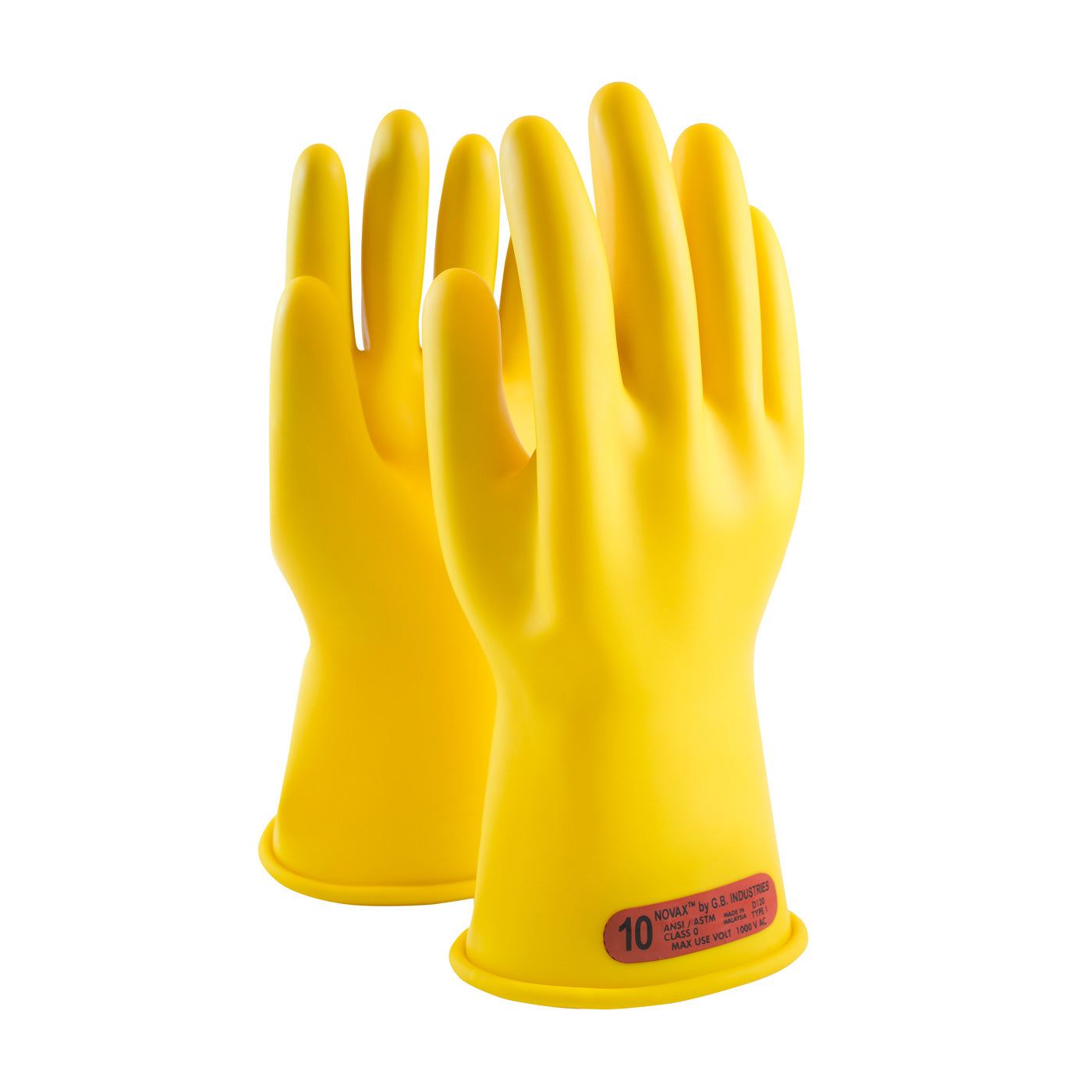 170-0-11 Class 0 Rubber Insulating Glove with Straight Cuff - 11"