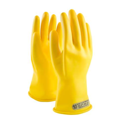 170-00-11 Class 00 Rubber Insulating Glove with Straight Cuff - 11"