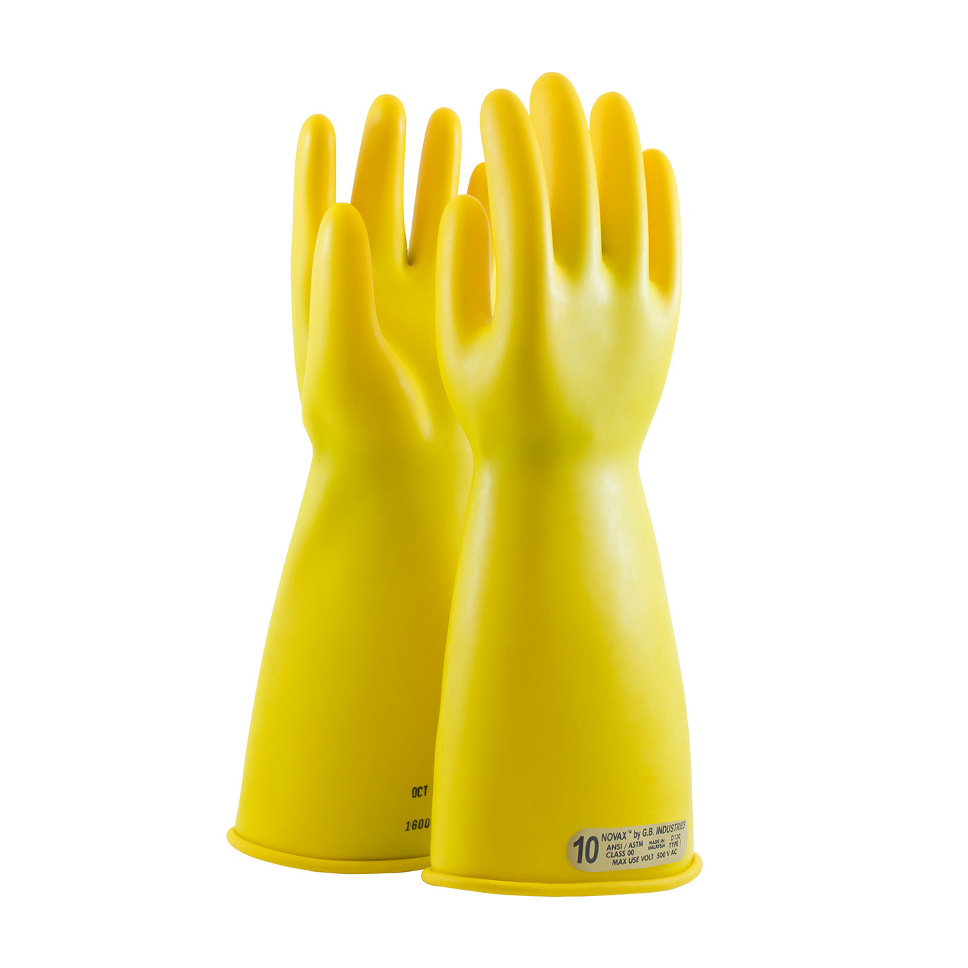 170-00-14 Class 00 Rubber Insulating Glove with Straight Cuff - 14"