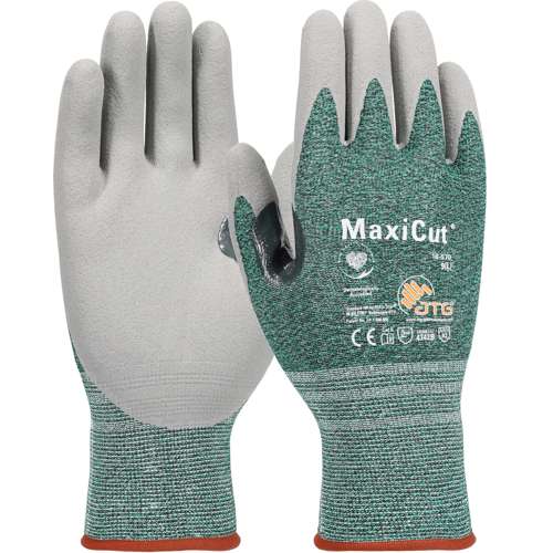 18-570 Seamless Knit Engineered Yarn Glove with Nitrile Coated MicroFoam Grip on Palm & Fingers