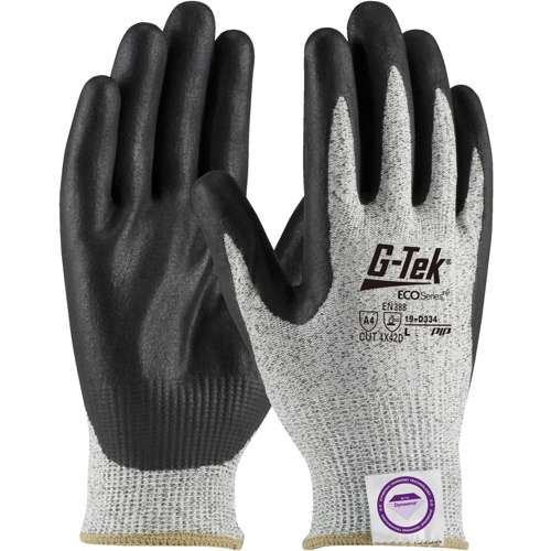 19-D334 Seamless Knit Dyneema® Phoenix Blended Glove with Nitrile Coated Foam Grip on Palm & Fingers