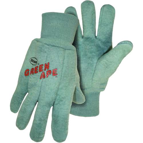1BC0313 Premium Grade Chore Glove with Single Layer Palm, Single Layer Back and Nap-Out Finish - Knit Wrist