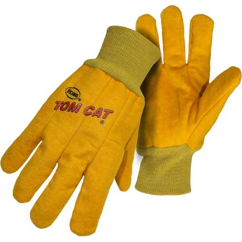 1BC0341 Premium Grade Chore Glove with Single Layer Palm, Single Layer Back and Nap-Out Finish - Knit Wrist