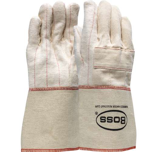 1BC40721 Heavy Weight Cotton Hot Mill Glove with Two-Layers of Rayon Lining - 30 oz