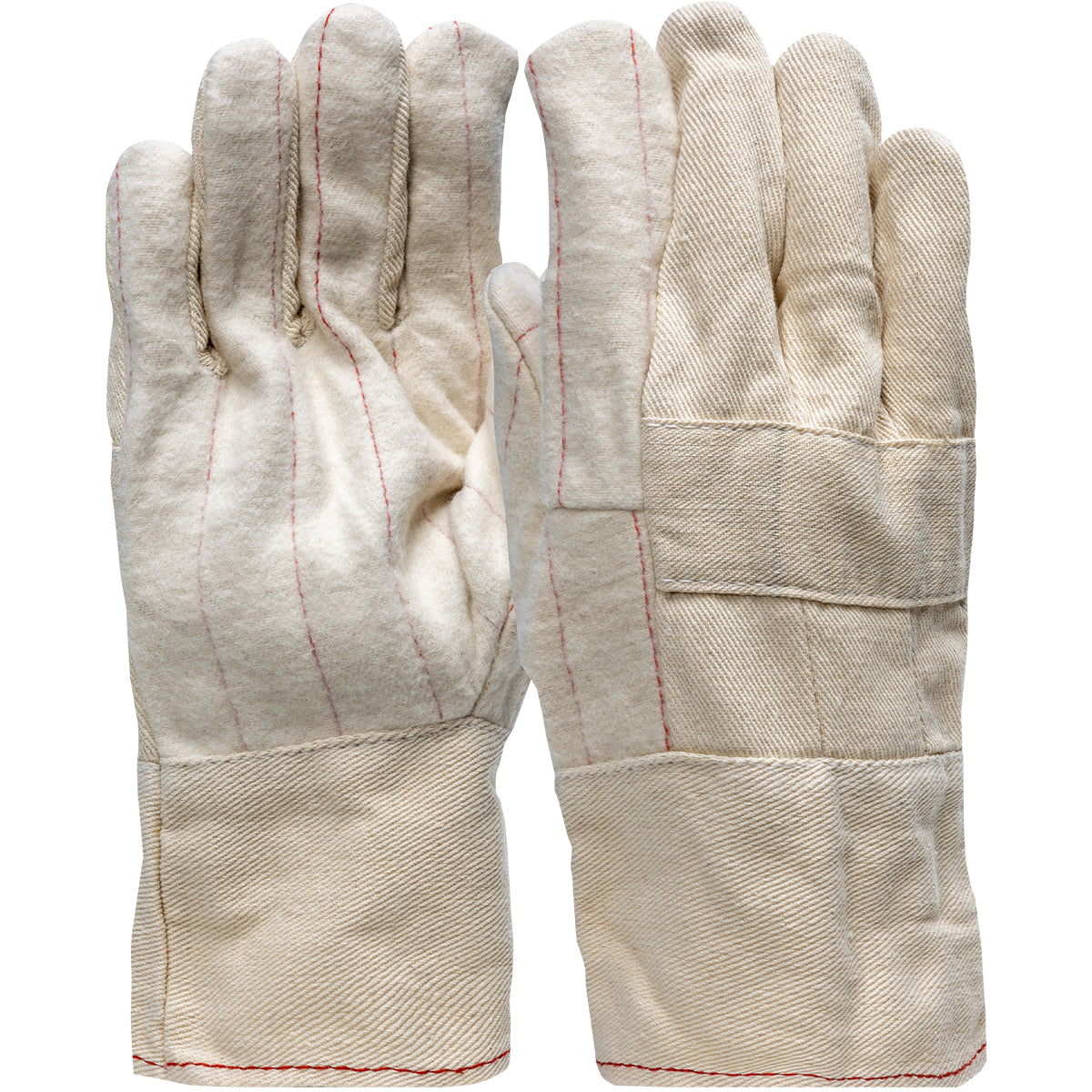 1JC3016W 2-Ply Hot Mill Nap-Out W Band Top Cuff 10 Oz. 100% Cotton Flannel Nap-Out Palm