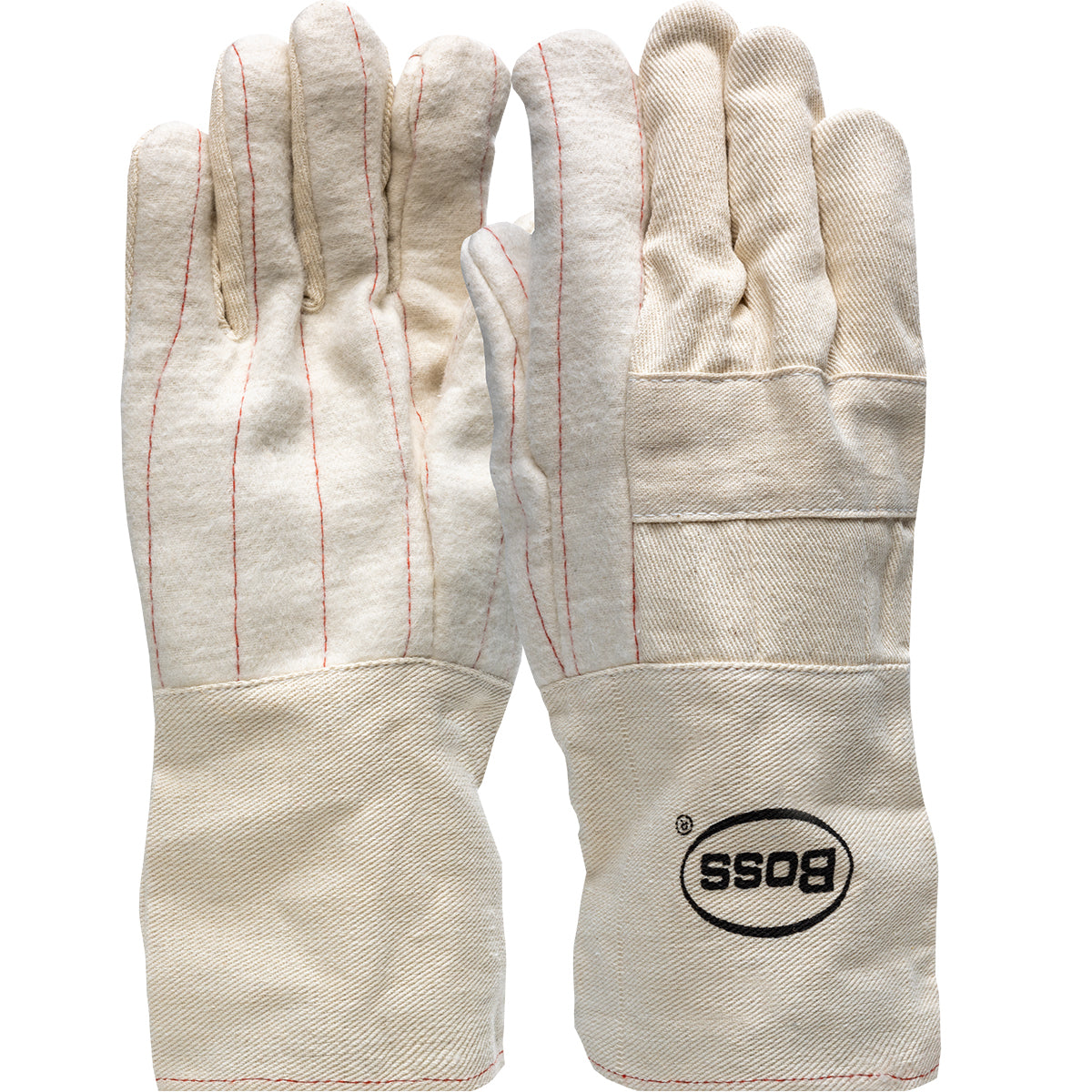 1JC3018 3-Ply Hot Mill Nap-Out Lined with Gauntlet Cuff