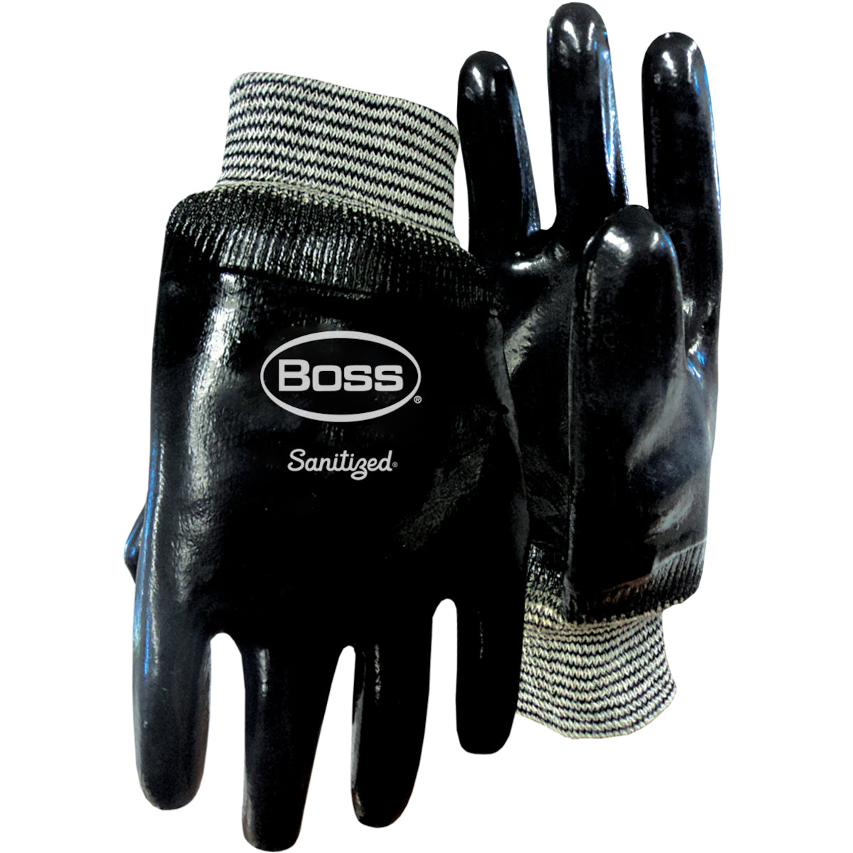 1SN2510 Black Heavyweight Neoprene with Interlock Liner and Smooth Grip