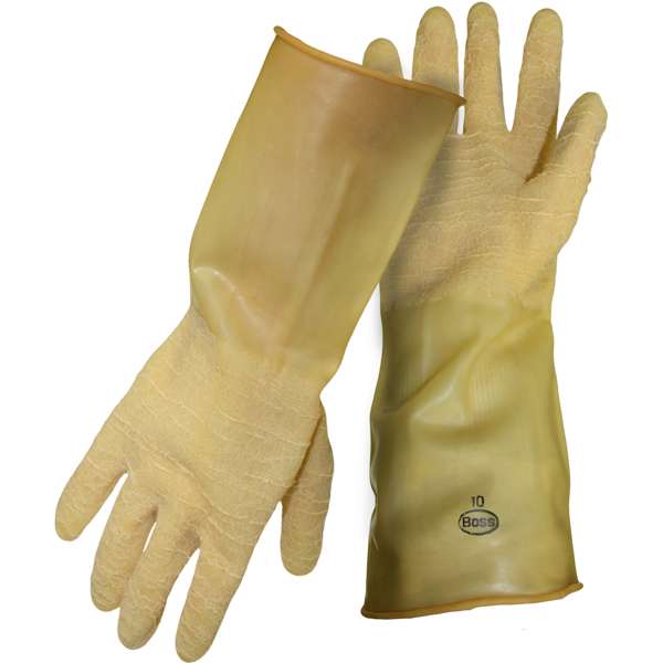 1UR1115 Unsupported Latex, Unlined with Crinkle Grip - 18 Mil