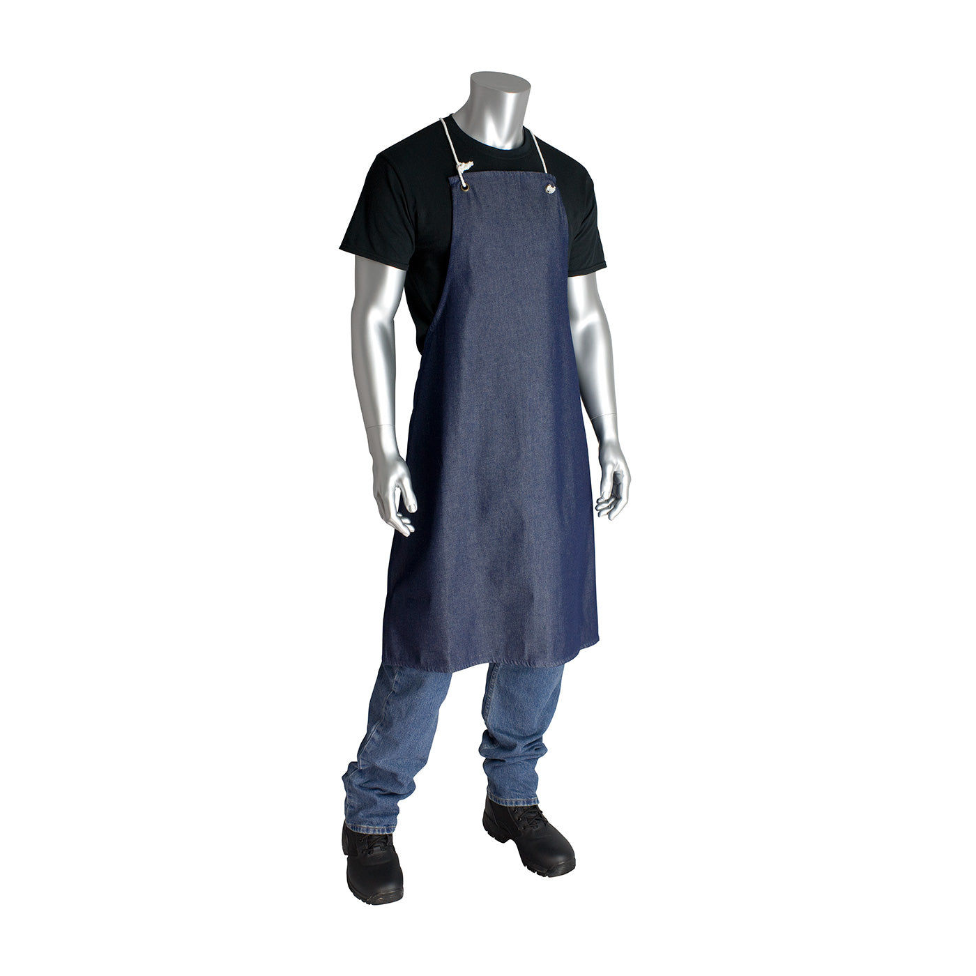 200-010 Denim Apron - No Pockets