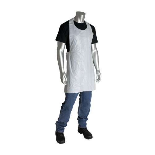 200-01001 Single Use Apron - Embossed