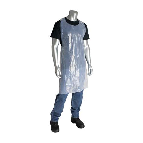 200-01002 Single Use Apron - Embossed