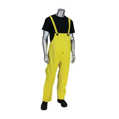 201-650B Ribbed PVC Bib Overalls - 0.65 mm