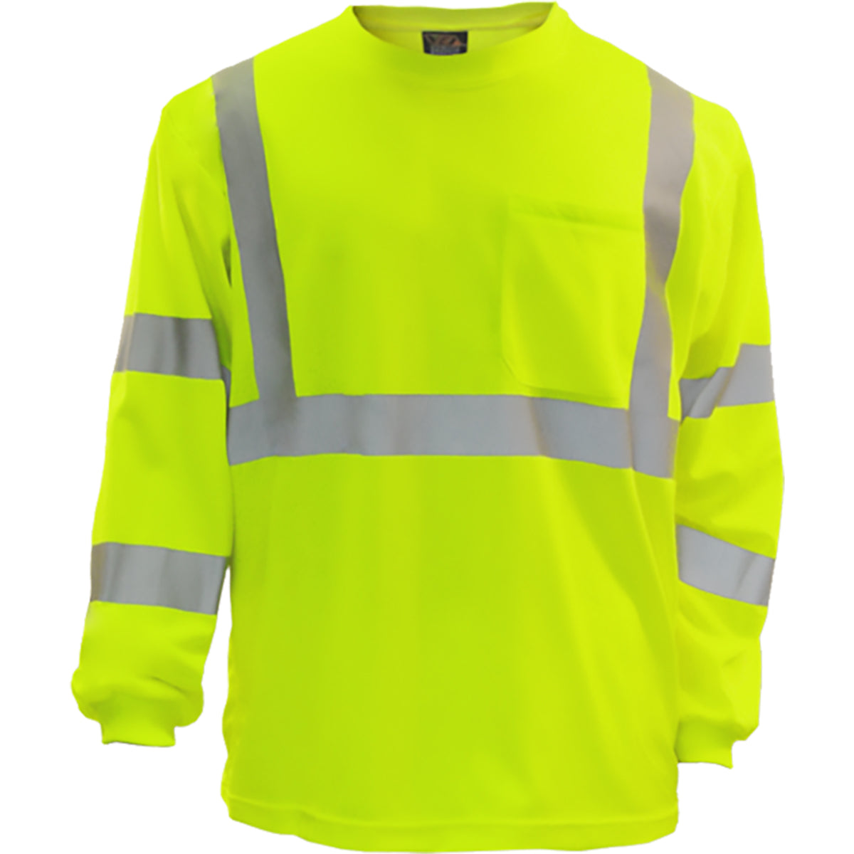 204ST ANSI Type R Class 3 Long Sleeve Moisture Wicking T-Shirt with UPF 35 Sun Protection