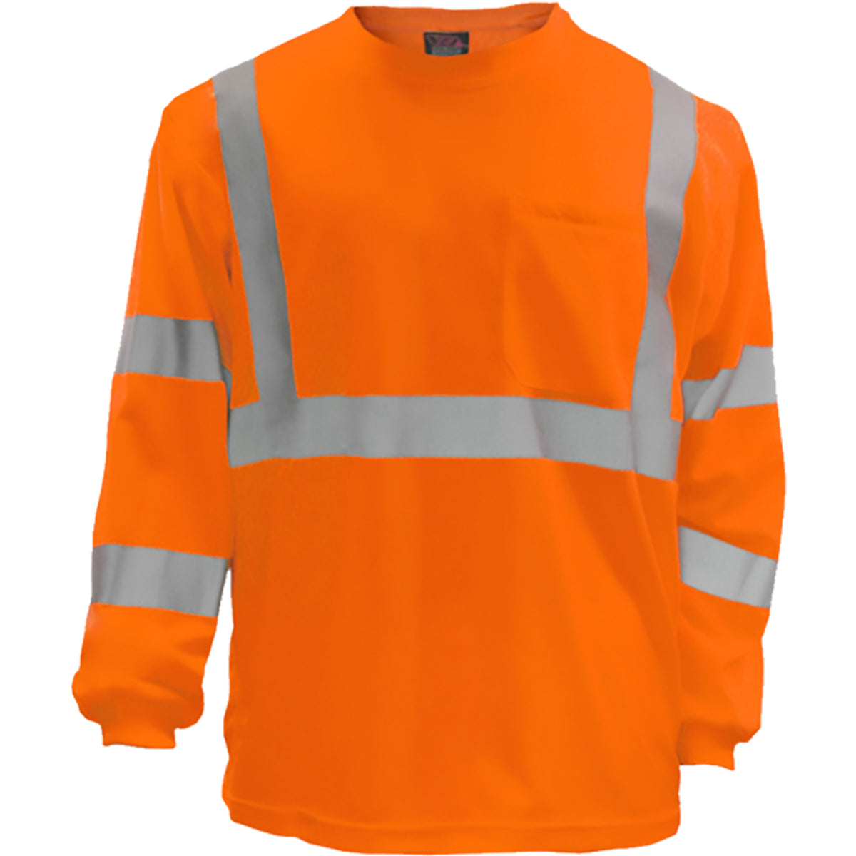 204ST ANSI Type R Class 3 Long Sleeve Moisture Wicking T-Shirt with UPF 35 Sun Protection