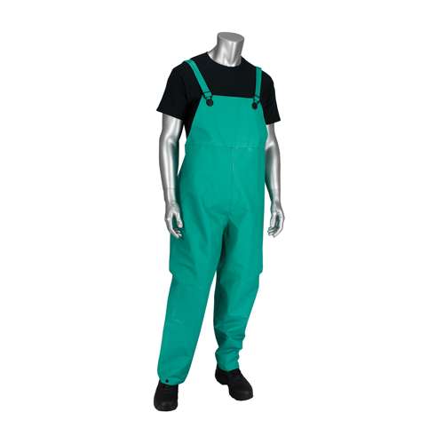 205-420B Treated PVC Bib Overalls - 0.42 mm
