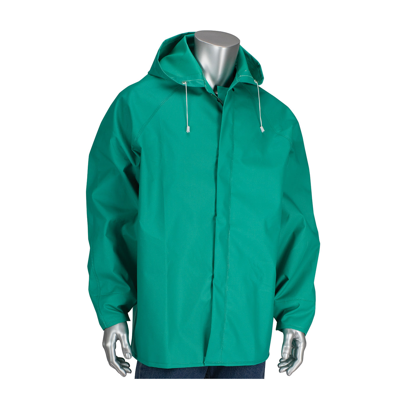205-420JH Treated PVC Jacket with Hood - 0.42 mm