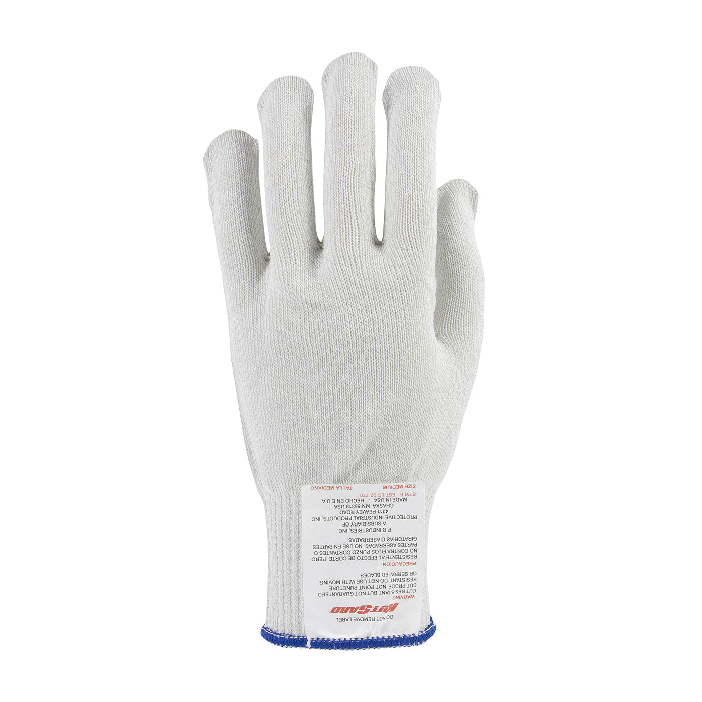 22-770 SILICA FIBER WITH DYNEEMA AND A POLYESTER COVER, HEAVY WEIGHT, WHT