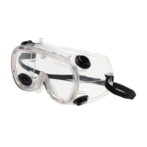 248-4401-400 Indirect Vent Goggle with Clear Body, Clear Lens and Anti-Scratch / Anti-Fog Coating