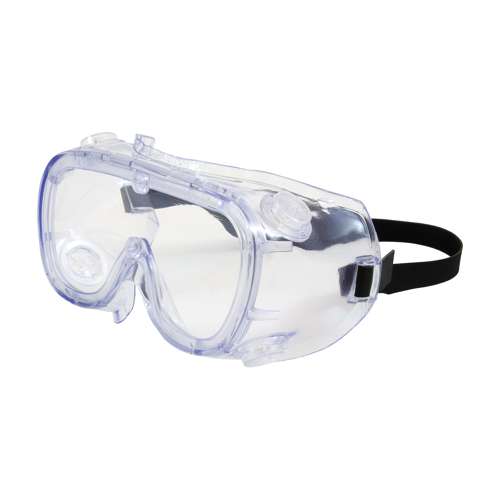 248-5190-300B Indirect Vent Goggle with Clear Blue Body, Clear Lens and Anti-Scratch Coating