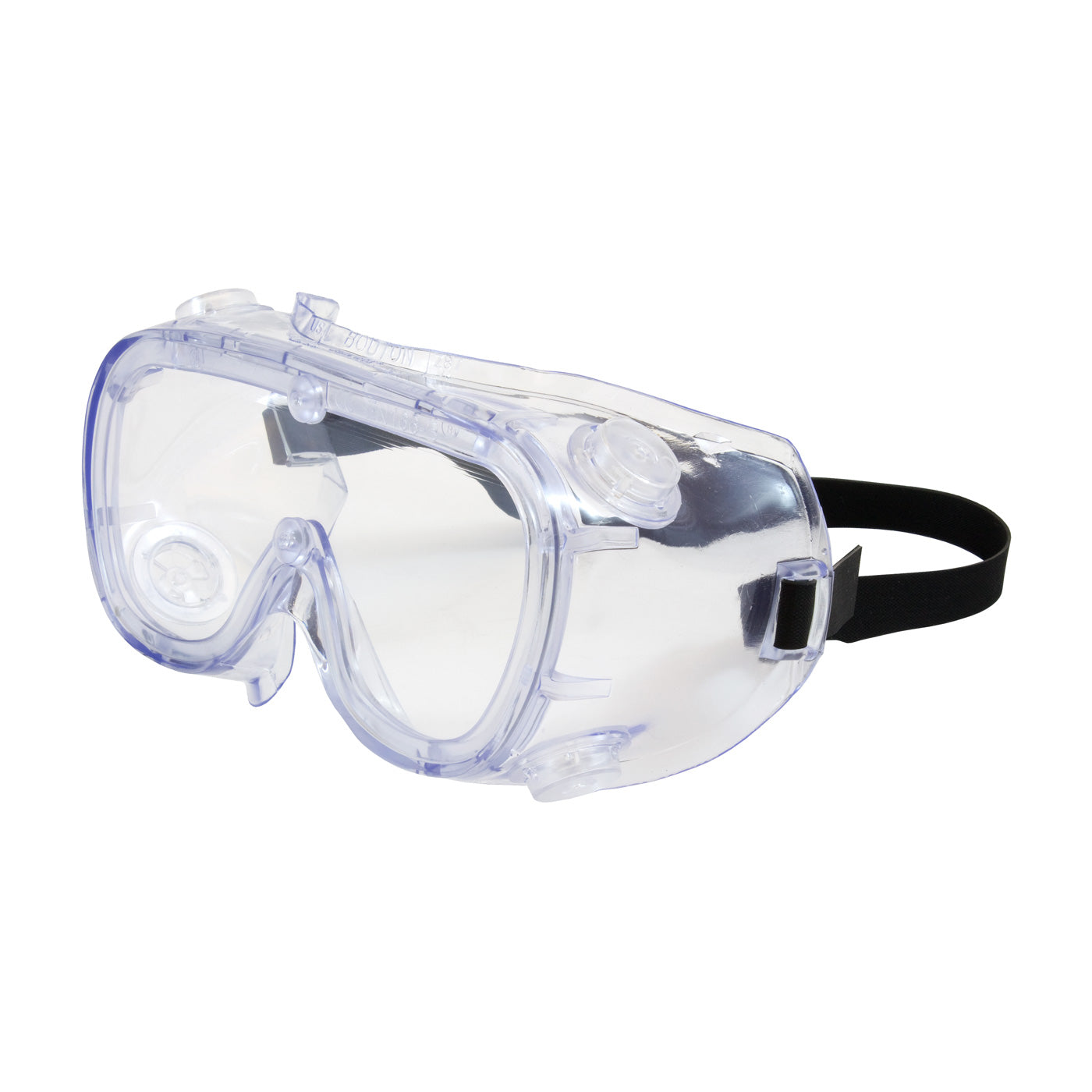 248-5190-400B Indirect Vent Goggle with Clear Blue Body, Clear Lens and Anti-Scratch / Anti-Fog Coating