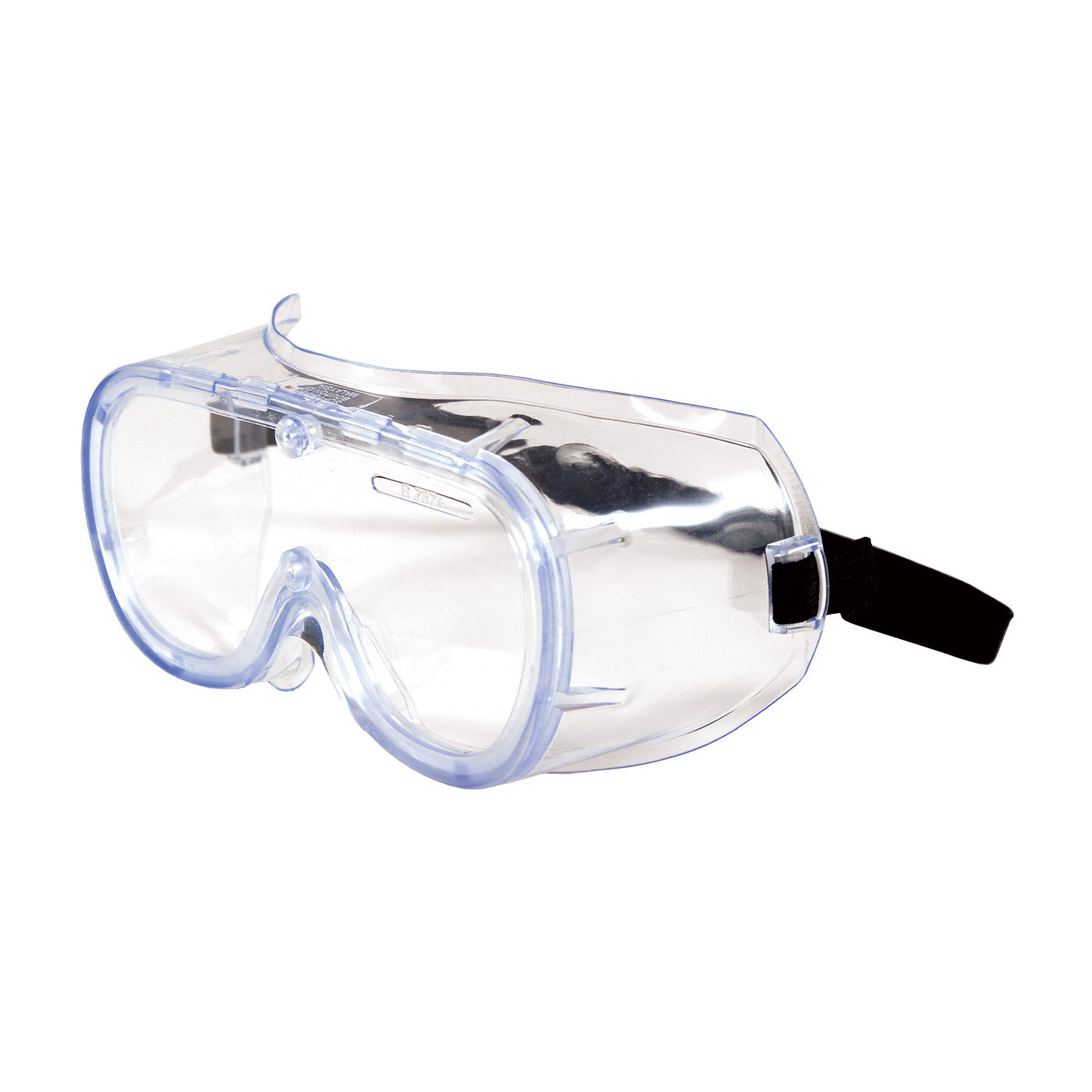 248-5290-300B Non-Vented Goggle with Clear Blue Body, Clear Lens and Anti-Scratch Coating
