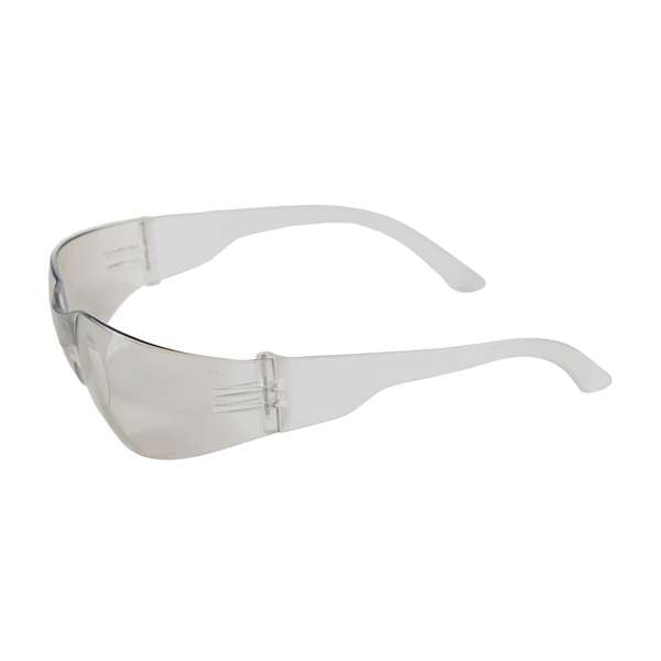 250-01-0902 Rimless Safety Glasses with Clear Temple, I/O Lens and Anti-Scratch Coating