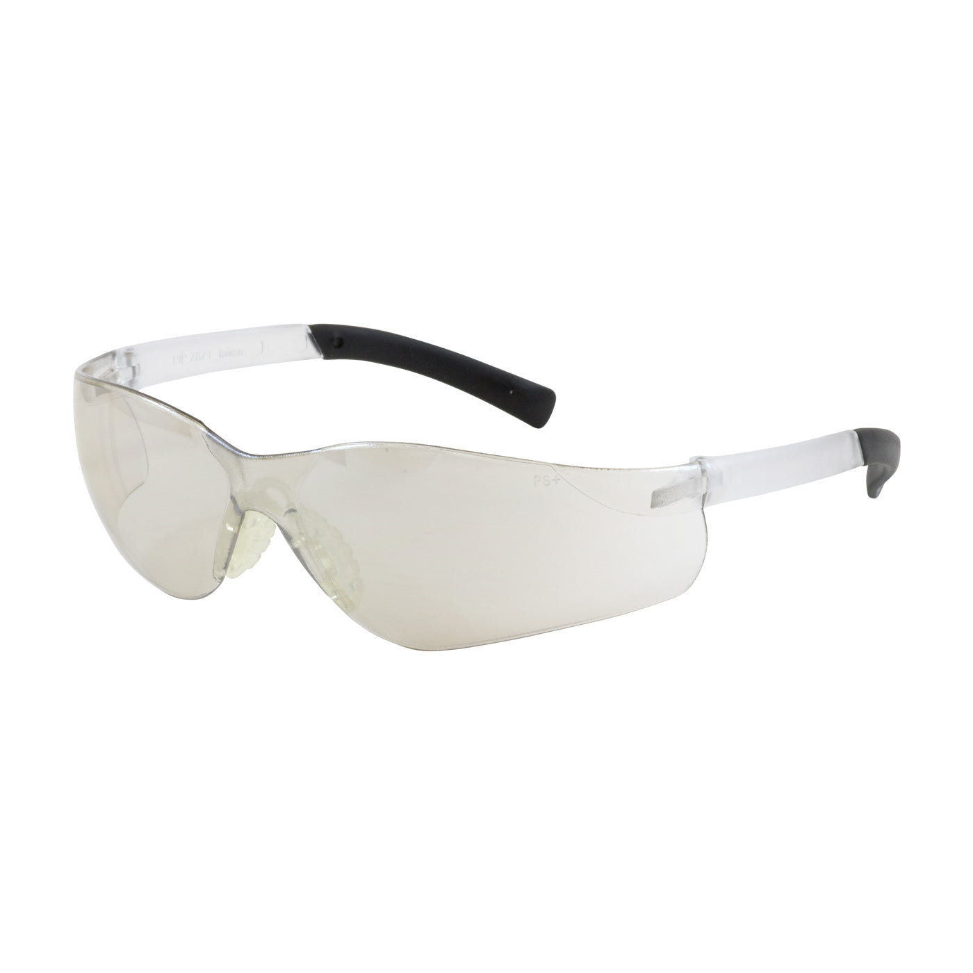250-08-0002 Rimless Safety Glasses with Clear Temple, I/O Lens and Anti-Scratch Coating