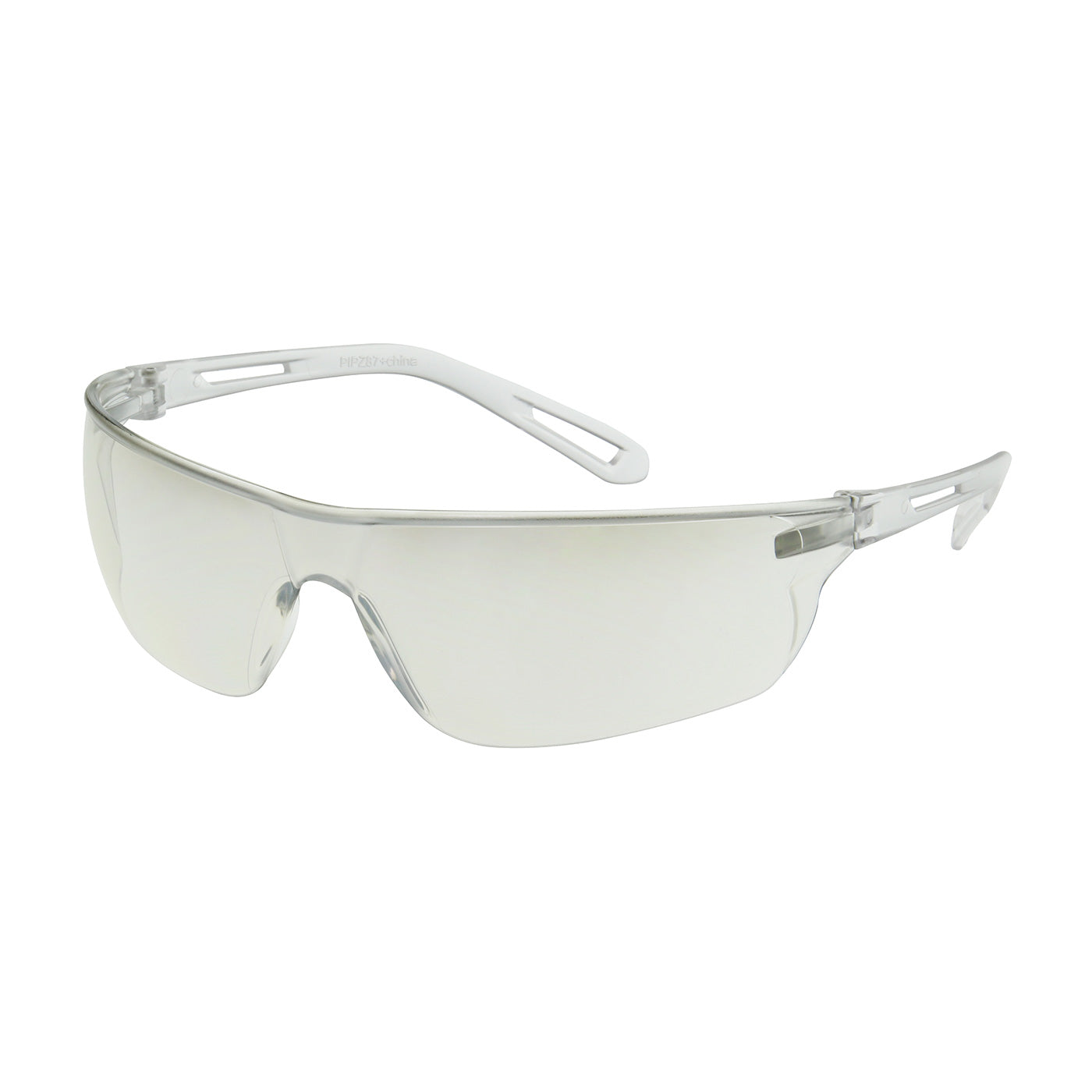 250-09-0002 Rimless Safety Glasses with Clear Temple, I/O Lens and Anti-Scratch Coating