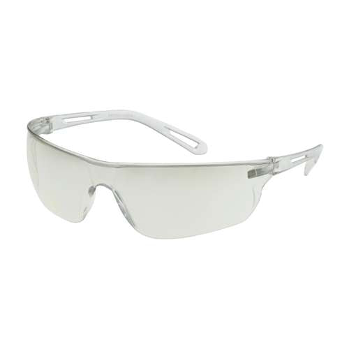 250-09-0002 Rimless Safety Glasses with Clear Temple, I/O Lens and Anti-Scratch Coating
