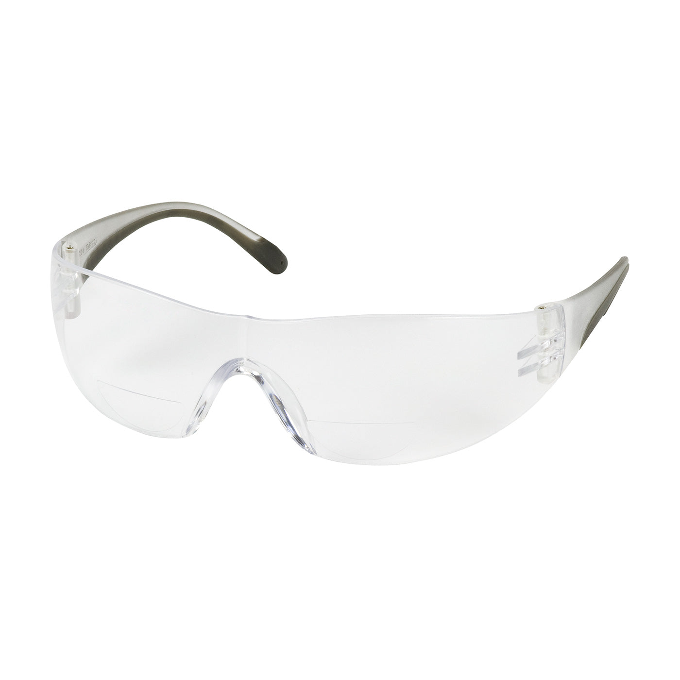 250-27-0027 Rimless Safety Readers with Clear Temple, Clear Lens and Anti-Scratch Coating - +2.75 Diopter