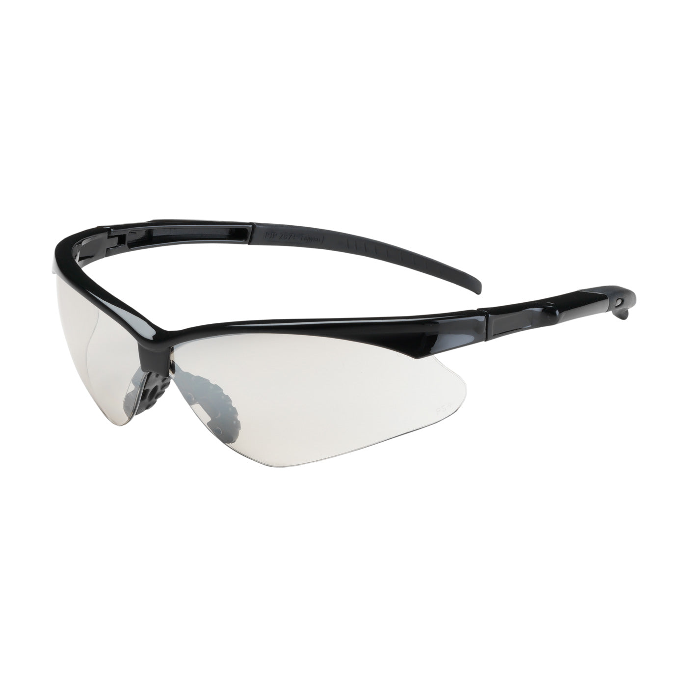 250-28-0002 Semi-Rimless Safety Glasses with Black Frame, I/O Lens and Anti-Scratch Coating