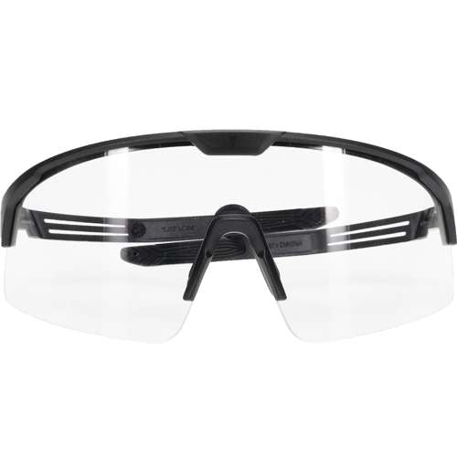 250-41-0520 Enhanced Coverage Half-Frame Safety Glasses, with Black Frame and Clear FogLess® 3Sixty™ Lens Coating