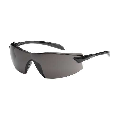 250-45-0021 Rimless Safety Glasses with Gray Temple, Gray Lens and Anti-Scratch / Anti-Fog Coating