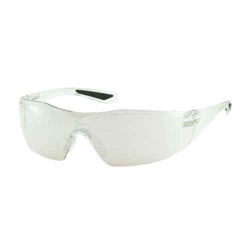 250-49-0022 Rimless Safety Glasses with Clear Temple, I/O Lens and Anti-Scratch / Anti-Fog Coating
