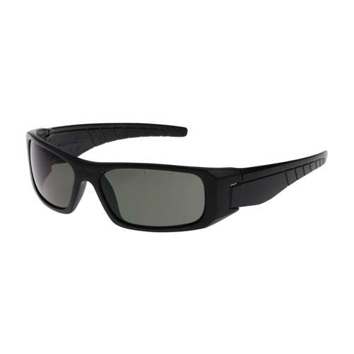 250-53-0021 Full Frame Safety Glasses with Black Frame, Gray Lens and Anti-Scratch / Anti-Fog Coating