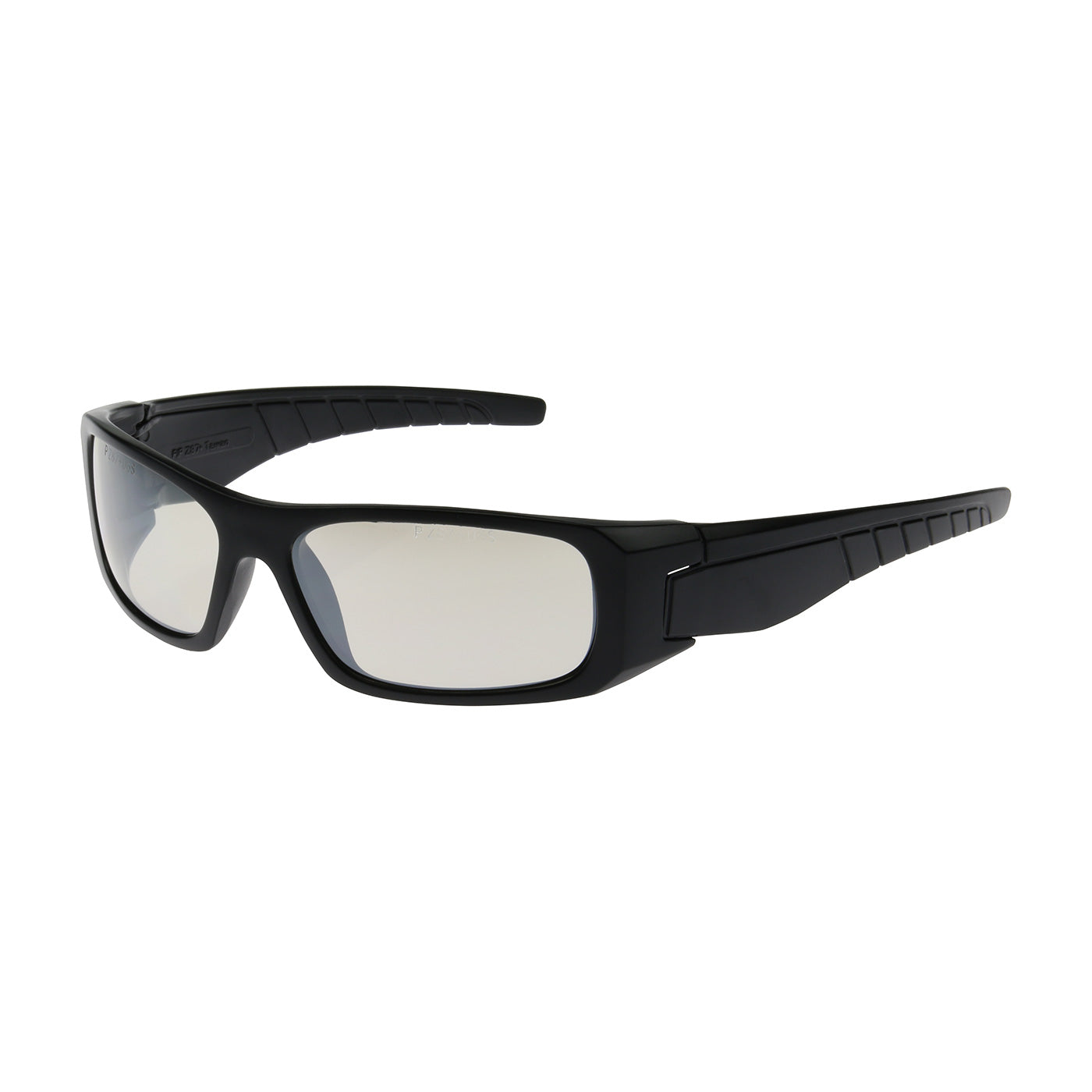 250-53-0022 Full Frame Safety Glasses with Black Frame, Indoor/Outdoor Lens and Anti-Scratch / Anti-Fog Coating