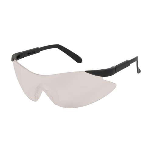 250-92-0002 Rimless Safety Glasses with Black Temple, I/O Lens and Anti-Scratch Coating