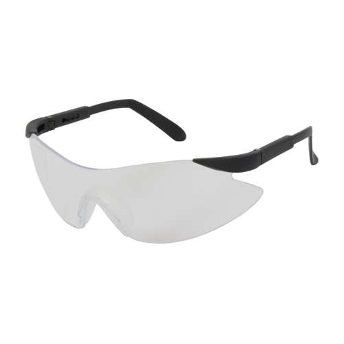 250-92-0020 Rimless Safety Glasses with Black Temple, Clear Lens and Anti-Scratch / Anti-Fog Coating